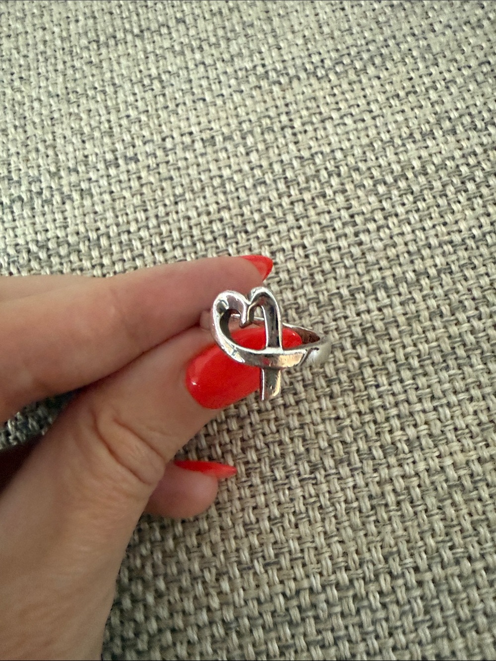 Tiffany Paloma Picasso silver ring